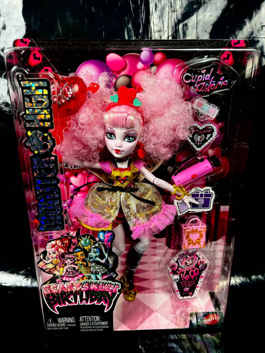 Muñeca Monster High- CUPIDO ASTERIA 🪉💘