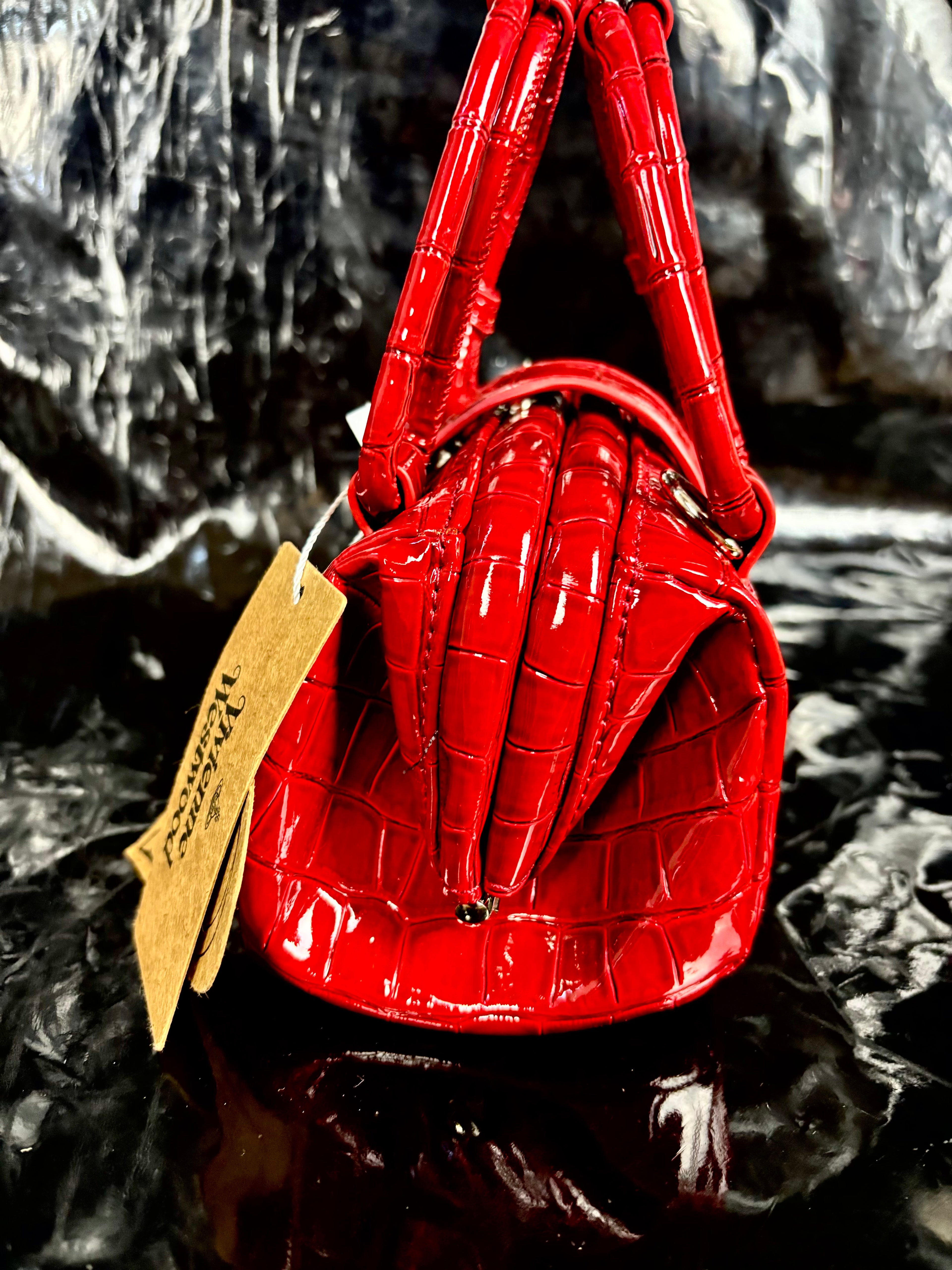 Vivienne Westwood Mini BAG croco roja ❤️🪐