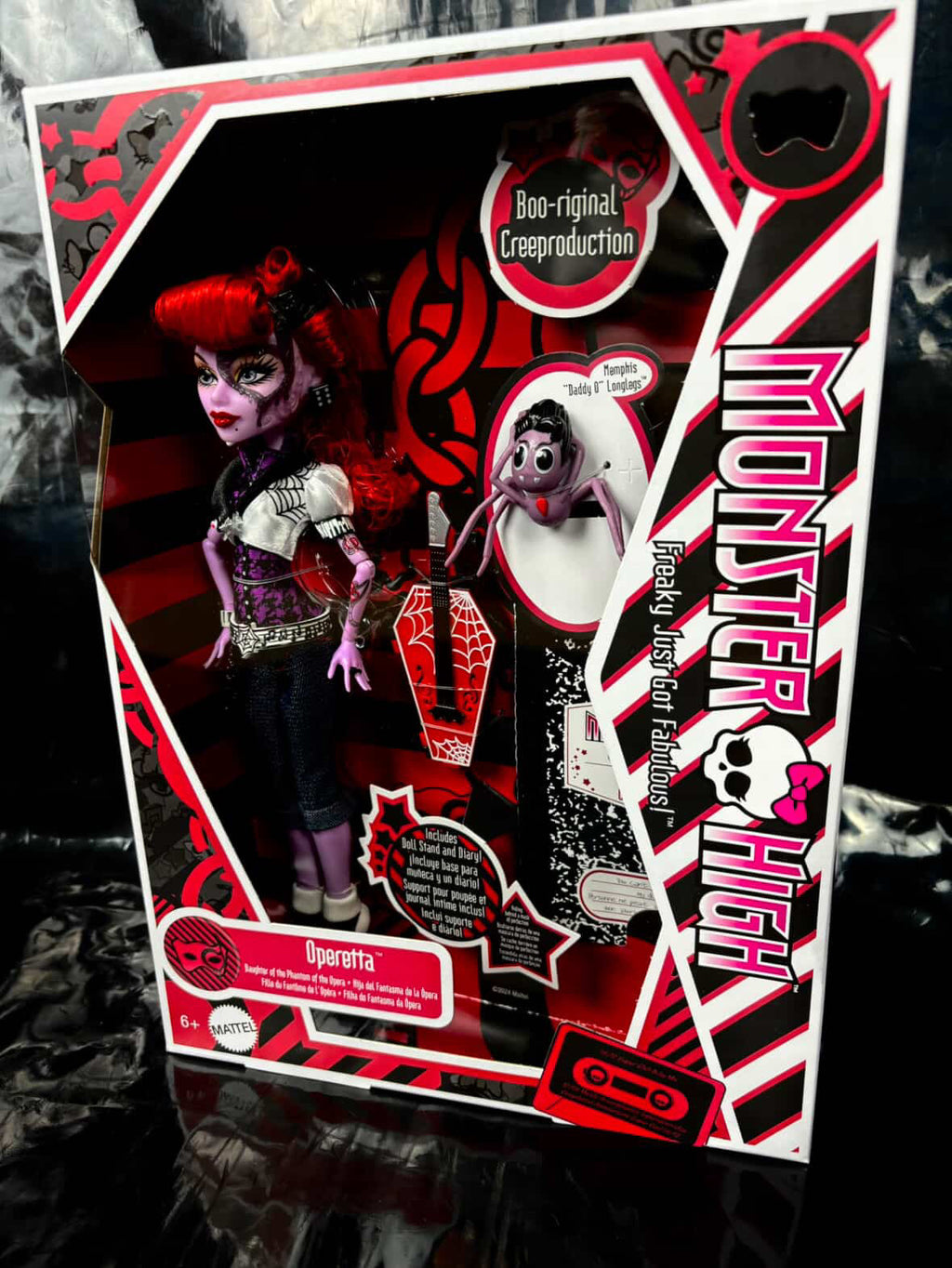 Muñeca Monster high - OPERETTA🎶🎼❤️