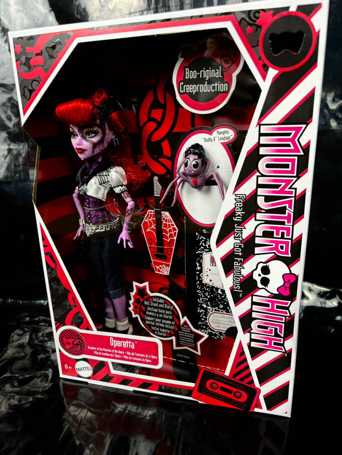 Muñeca Monster high - OPERETTA🎶🎼❤️