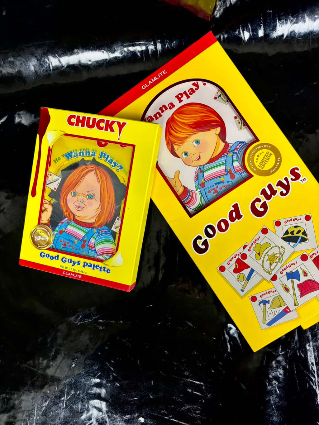 Paleta Chucky good guys glamlite