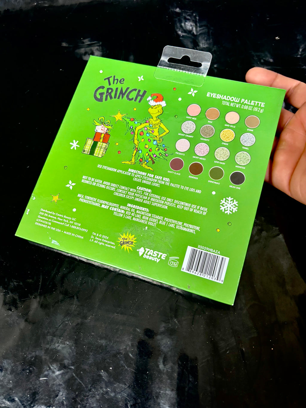 Paleta THE GRINCH 🌲❤️