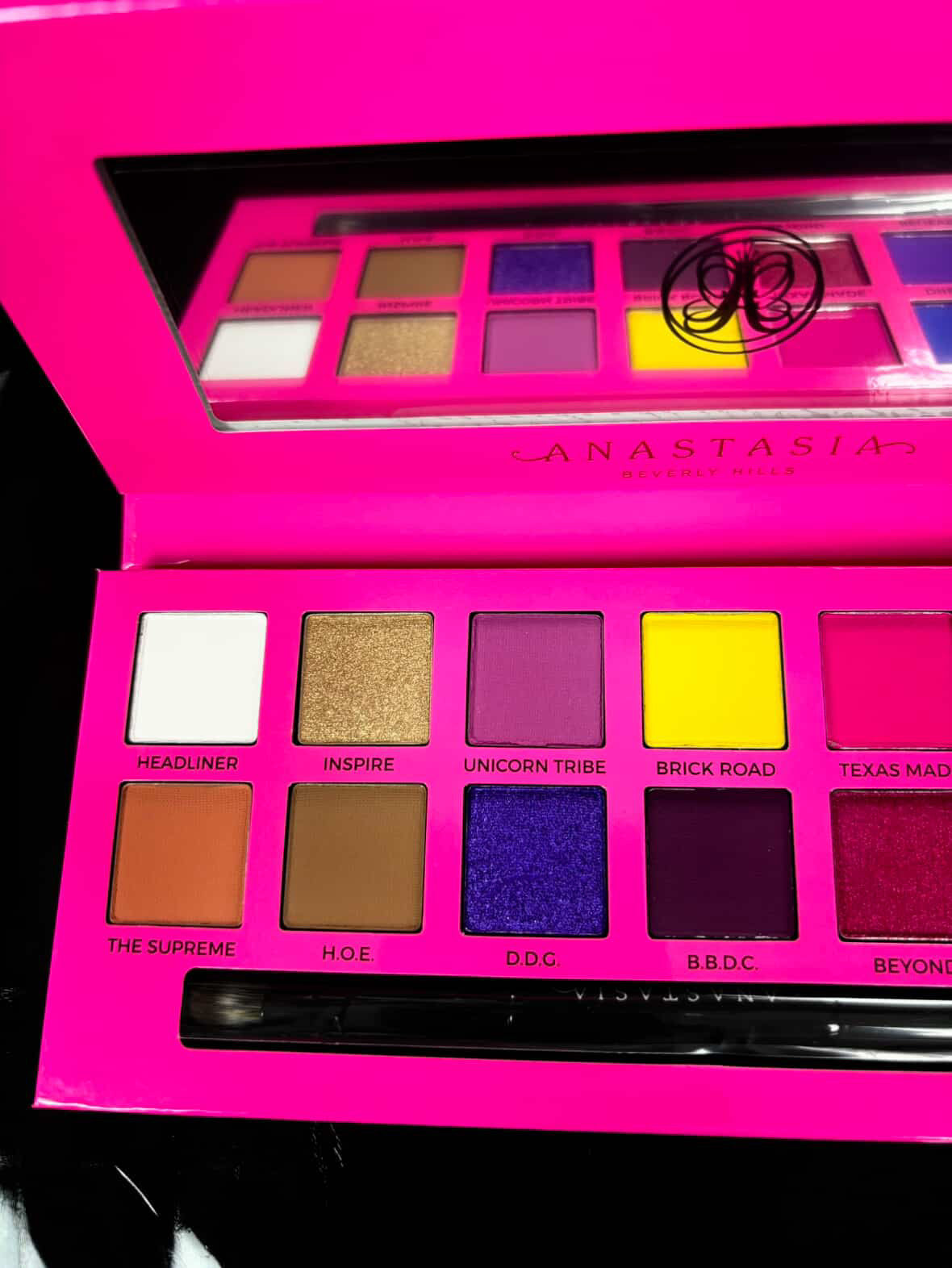 Paleta y espejo Alyssa Edwards