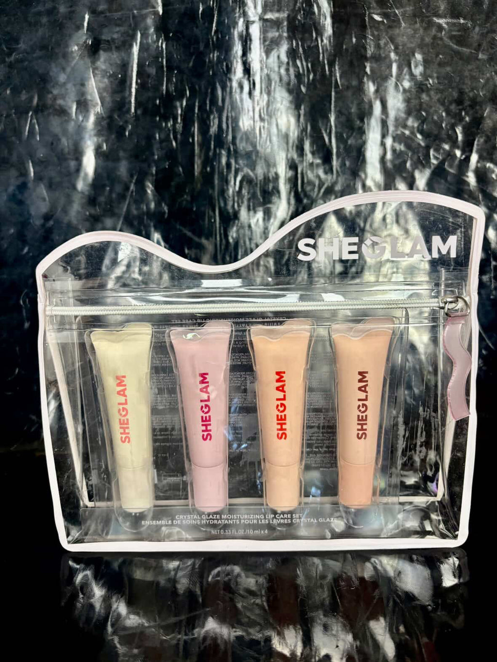 Pack Sheglam lip gloss cristal glaze