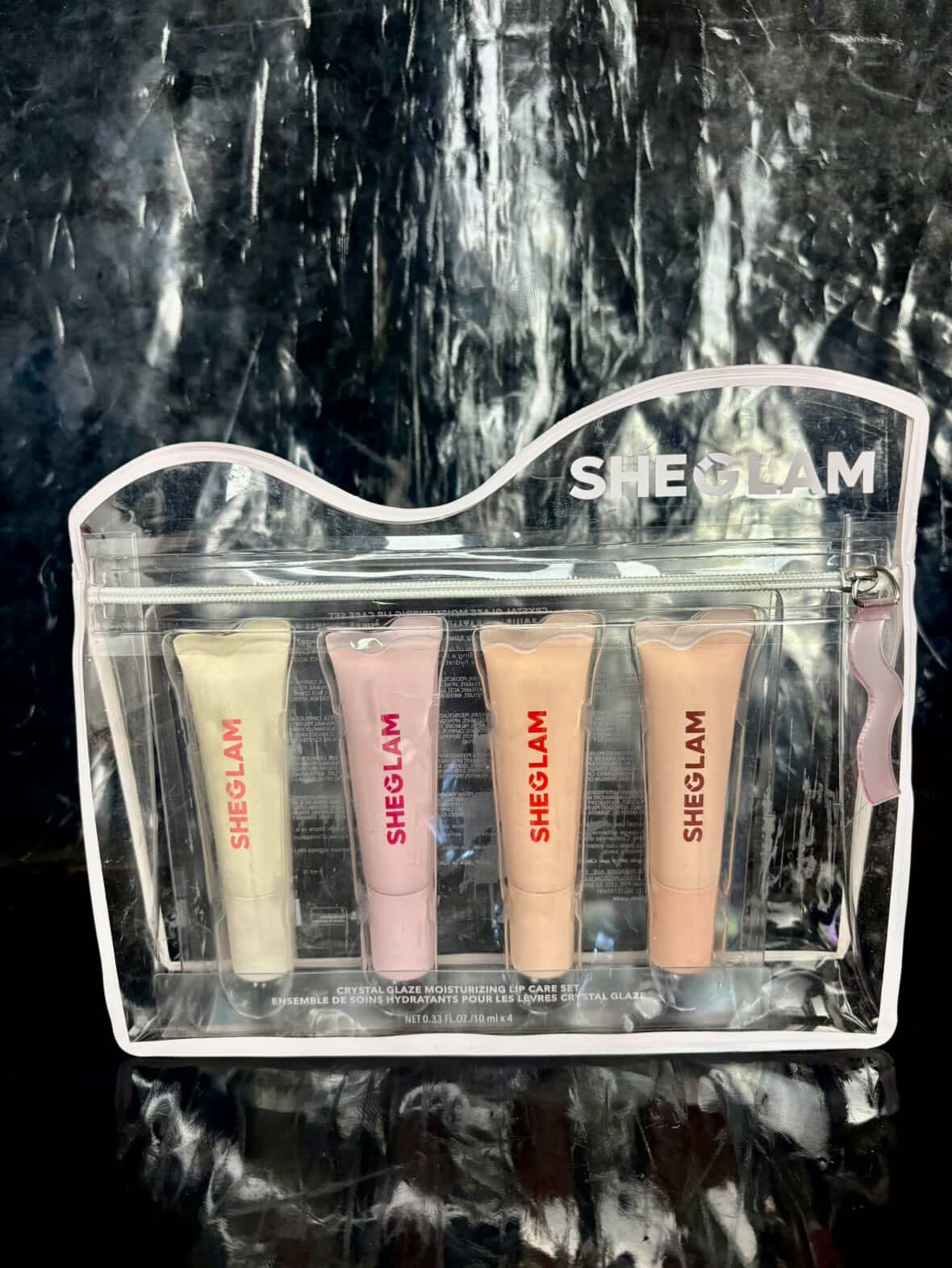 Pack Sheglam lip gloss cristal glaze