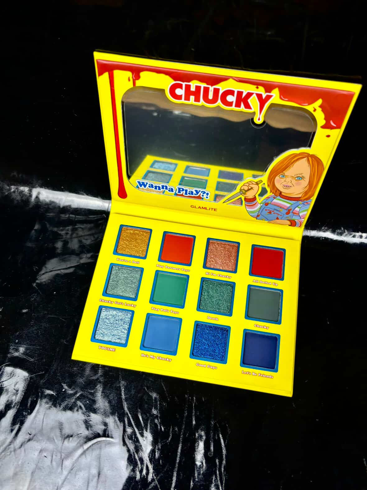Paleta Chucky good guys glamlite