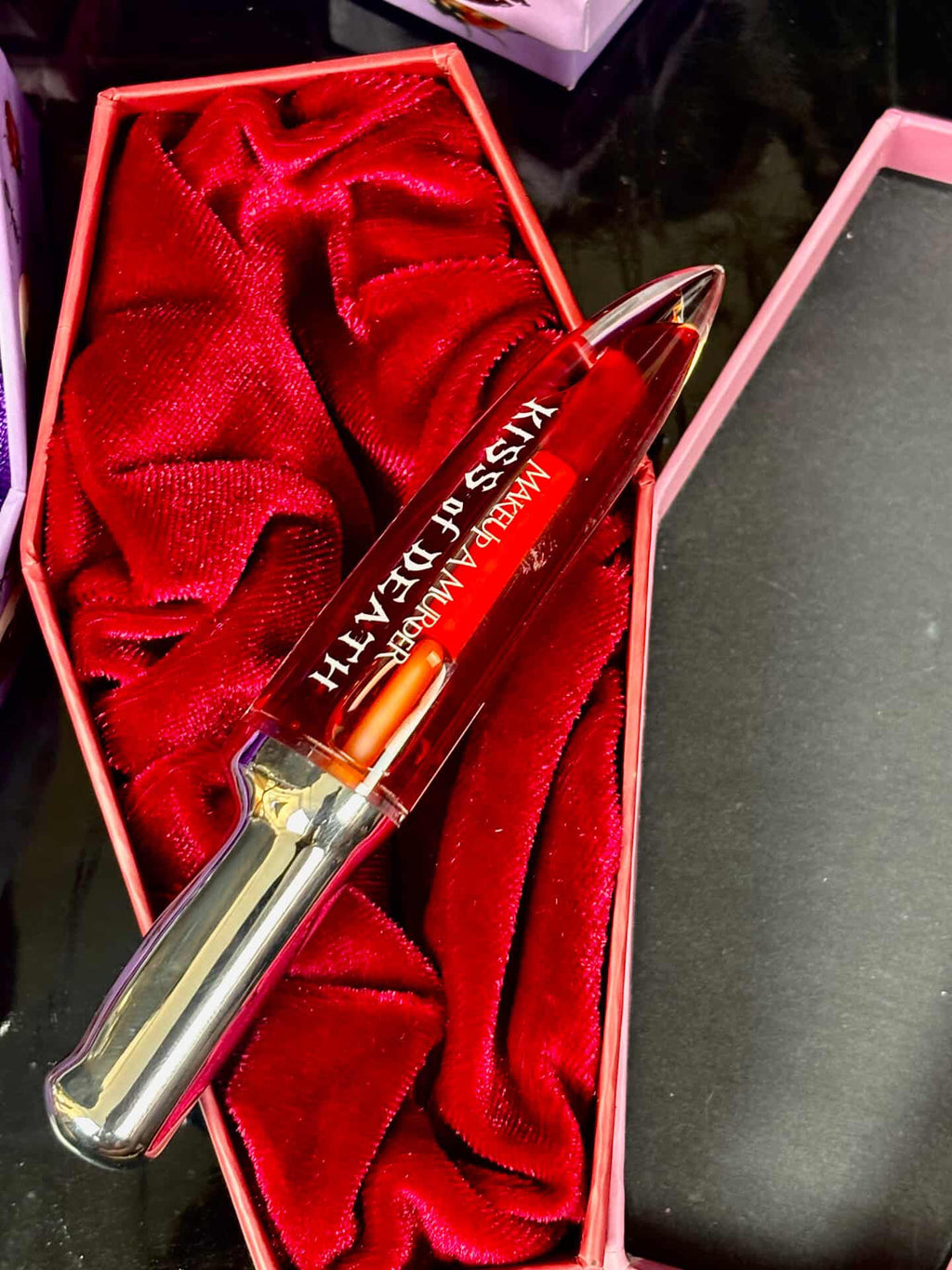 LIP OIL MAKE UP A MURDER 🕸️🩸