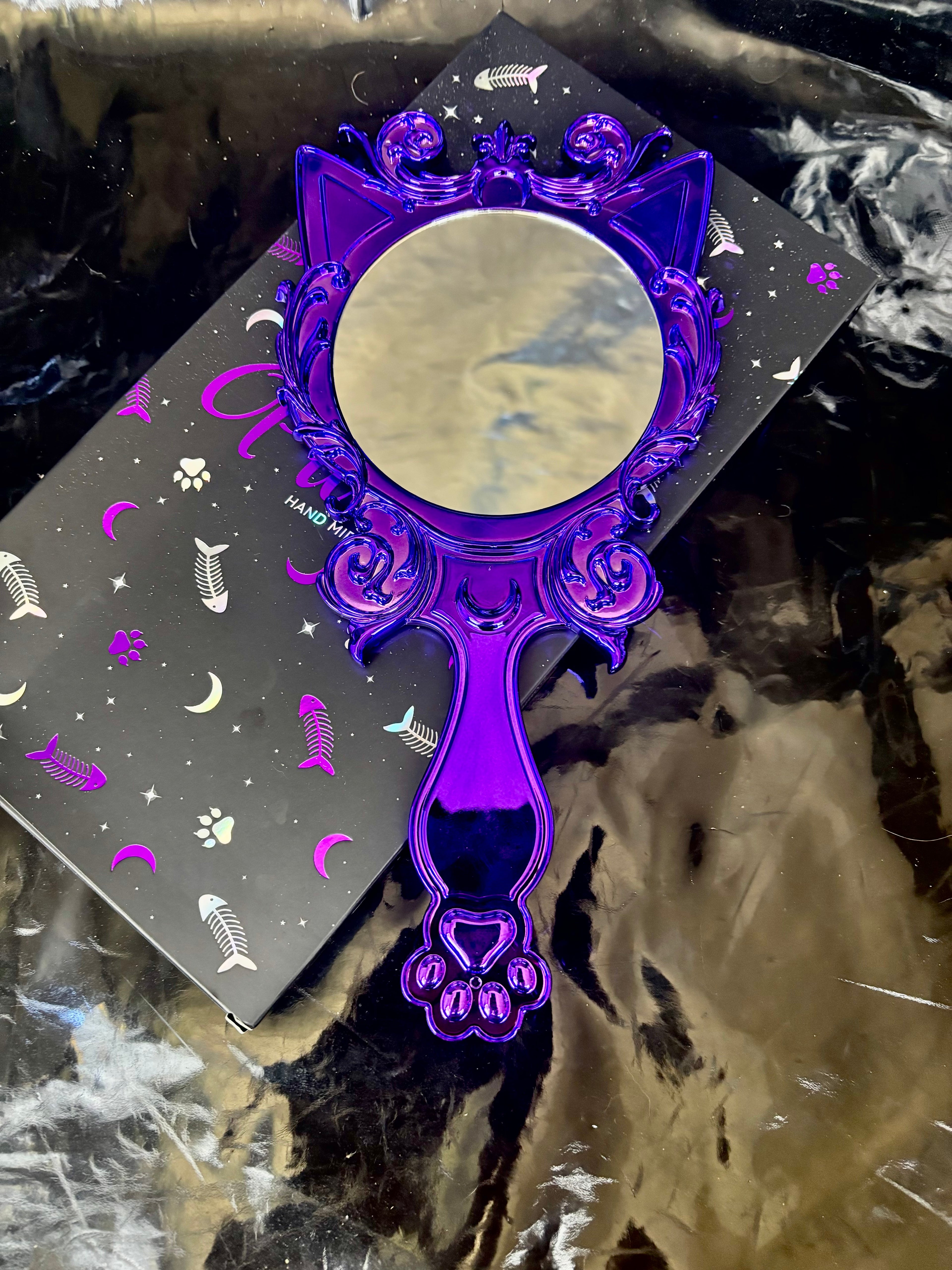 Espejo The Purrfect x blackmoon cosmetics 🖤🦇