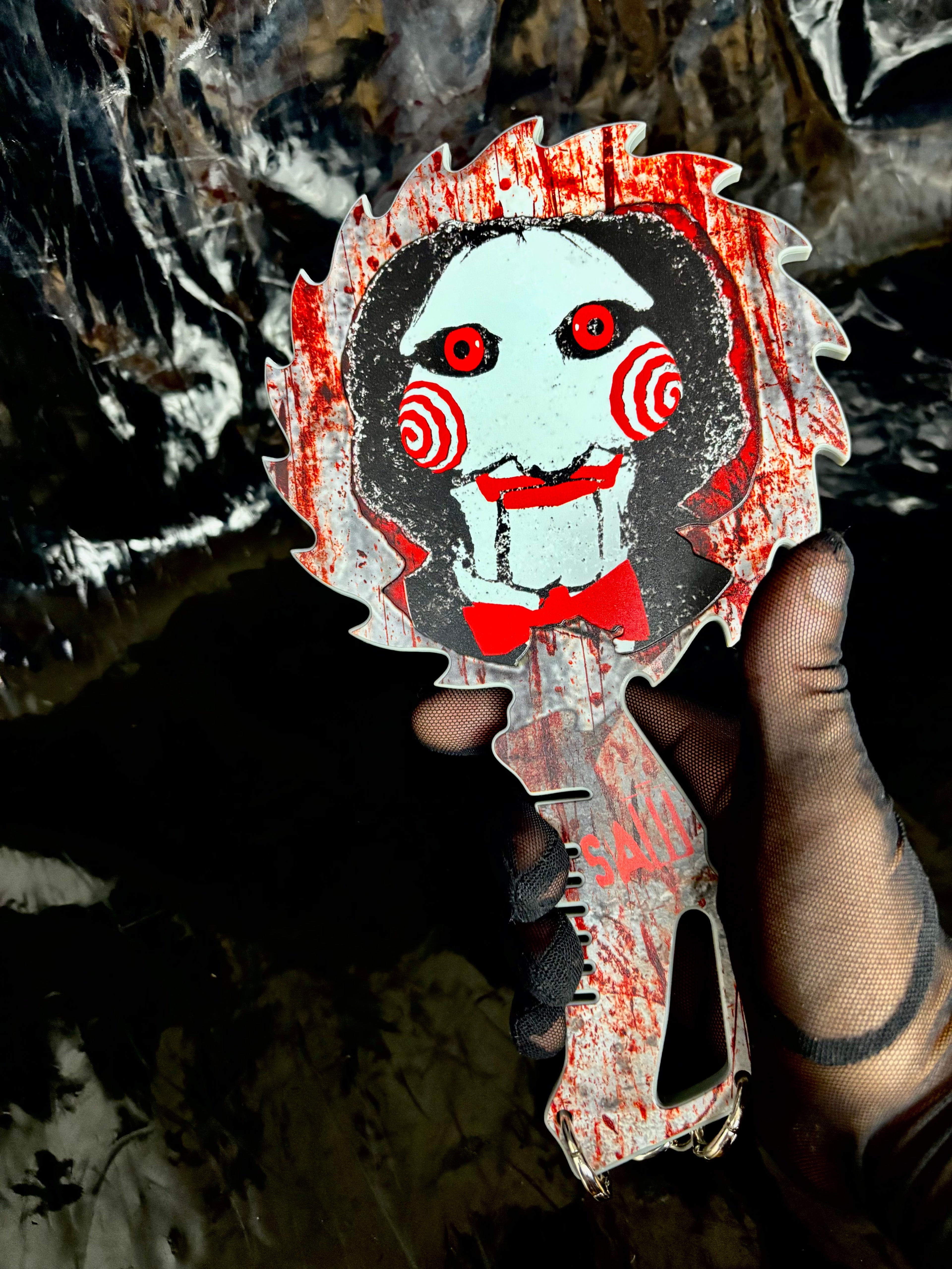 Espejo Saw x glamlite 🩸🔪