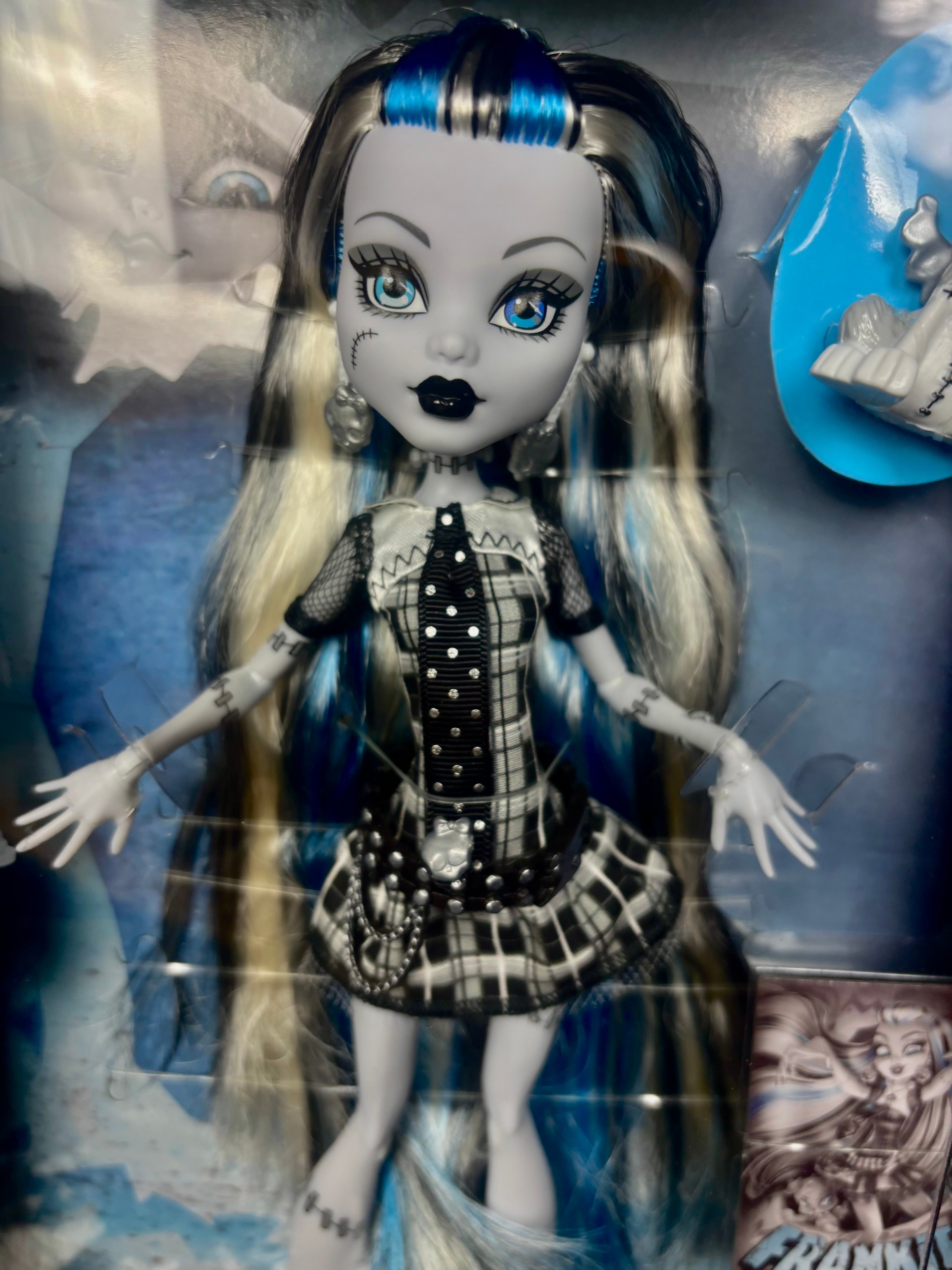 Muñeca FRANKIE STEIN 🖤💙