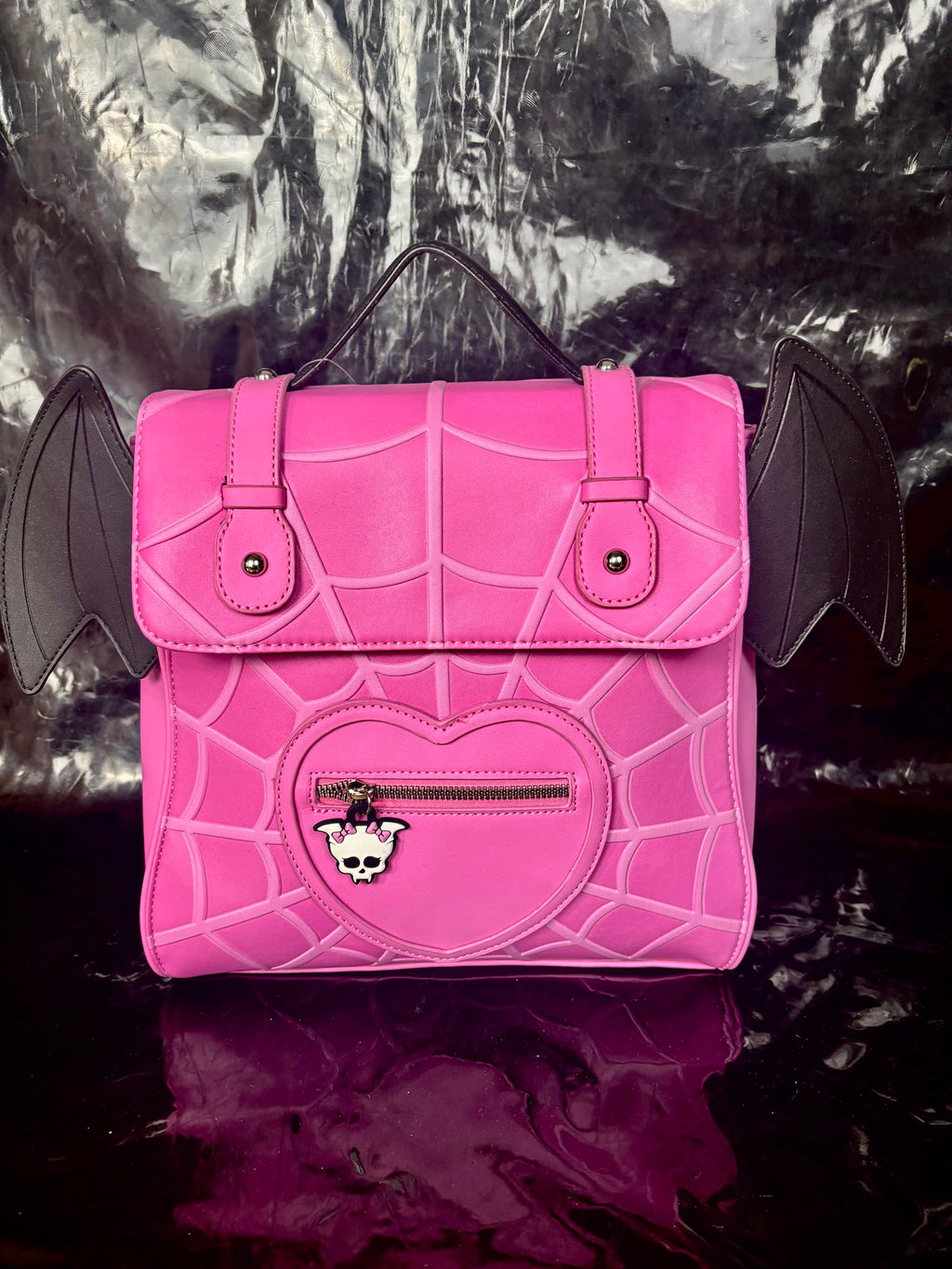 Mochila DRACULAURA skullete 💕🖤🦇