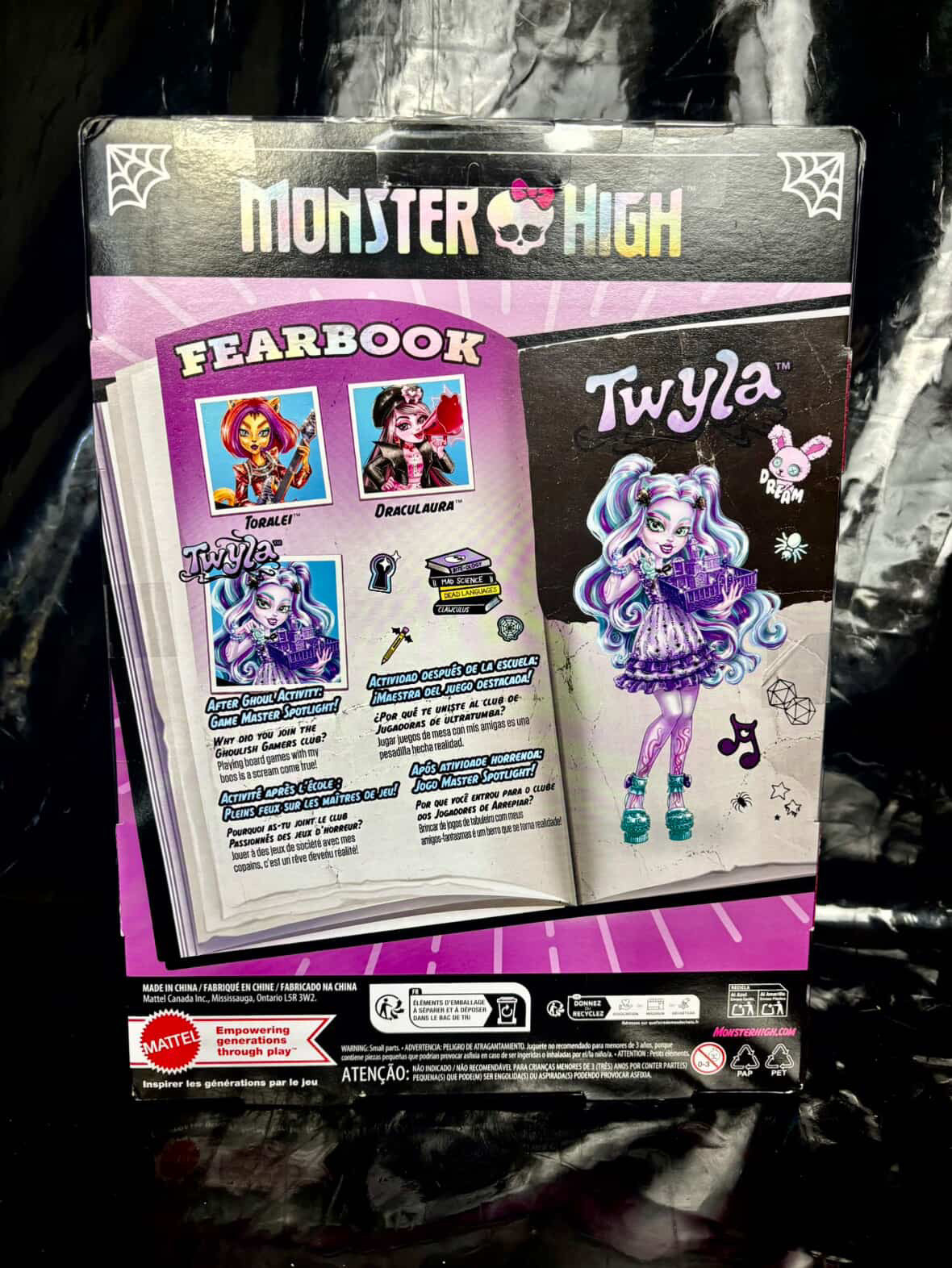 Twyla fearbook monster high