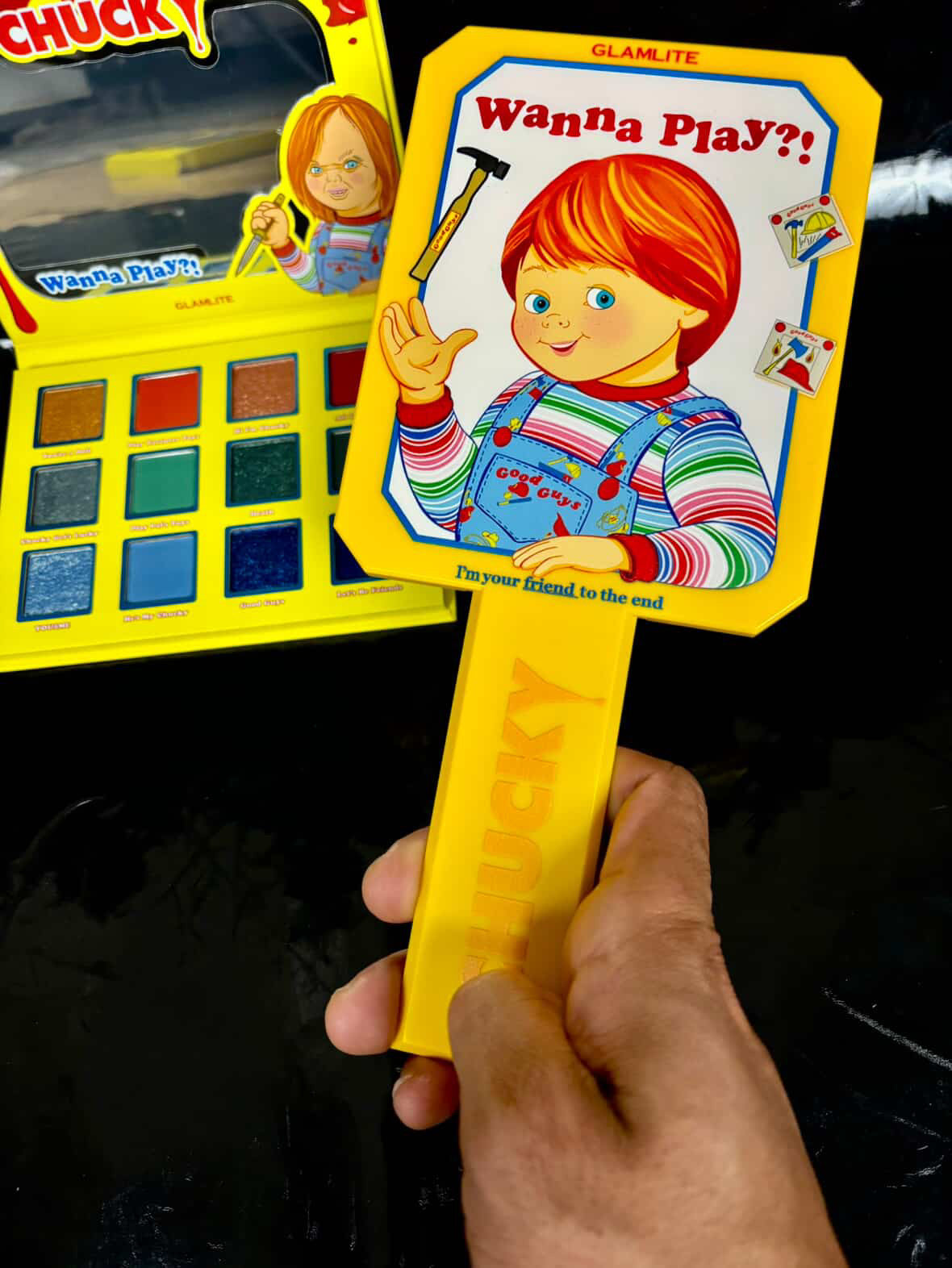 Espejo chucky good guys glamlite