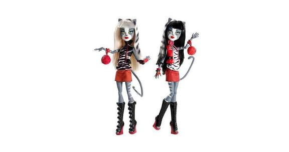 Muñeca Monster high- MEOWMELODY and PURRSEPHONE 🐈‍⬛😻