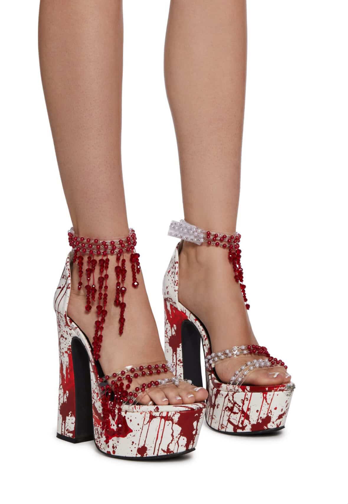 SHOES SCREAM QUEENS 🗡️🩸