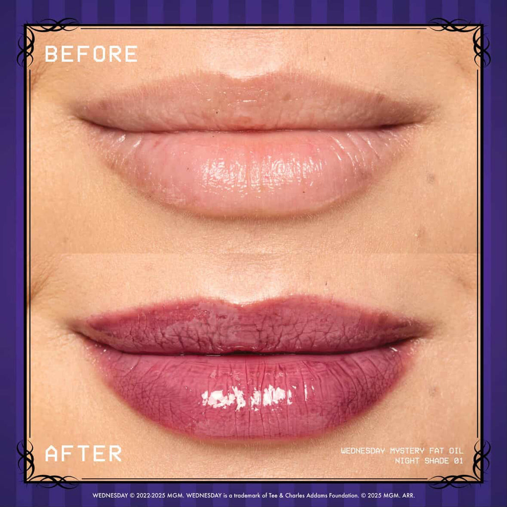 Labial lip oil nix Wednesday