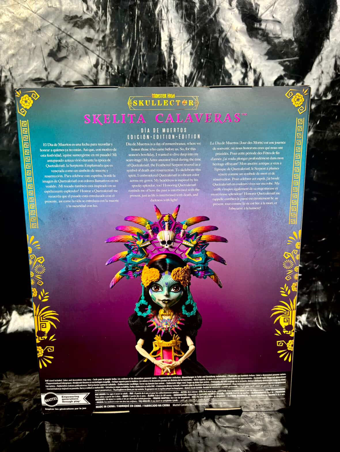 Muñeca monster high skeletal calaveras