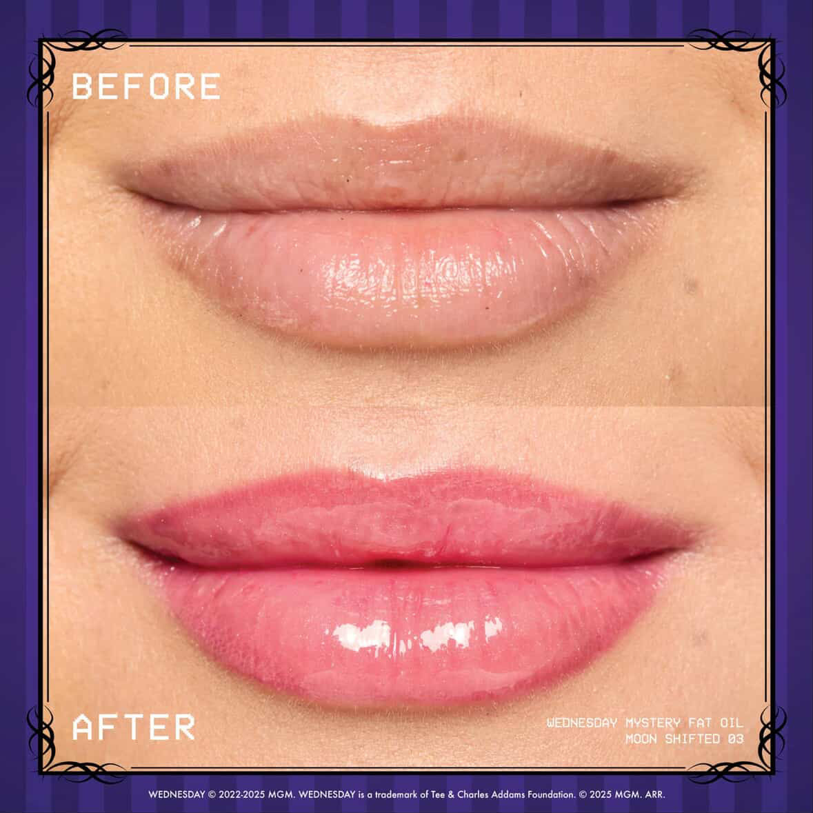 Labial lip oil nix Wednesday