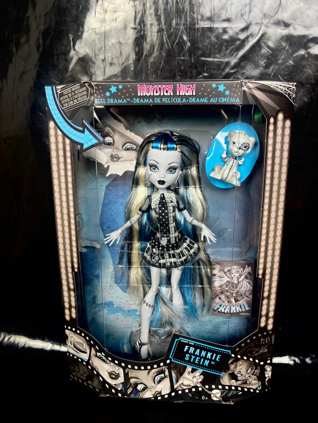 Muñeca FRANKIE STEIN 🖤💙