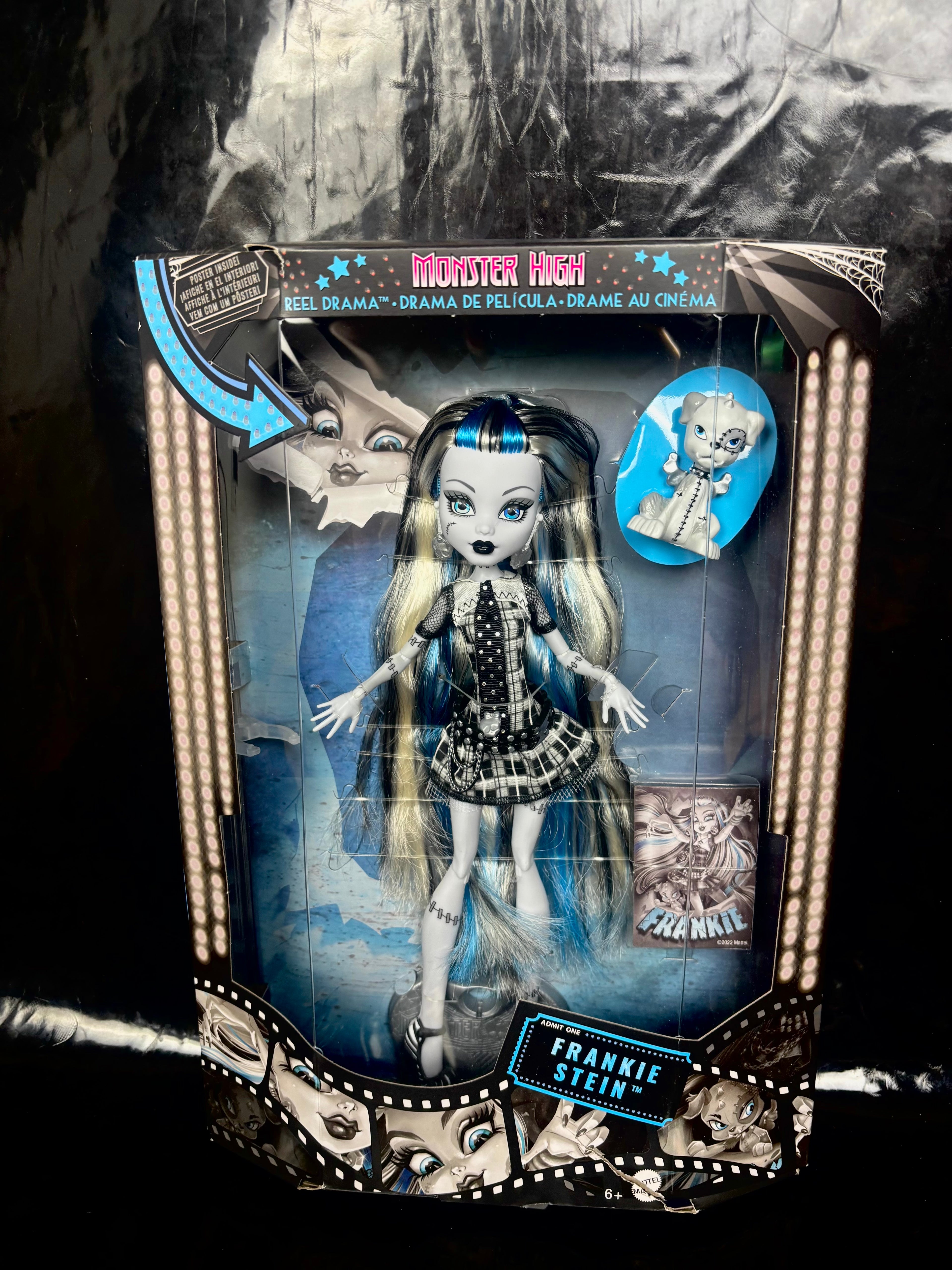 Muñeca FRANKIE STEIN 🖤💙