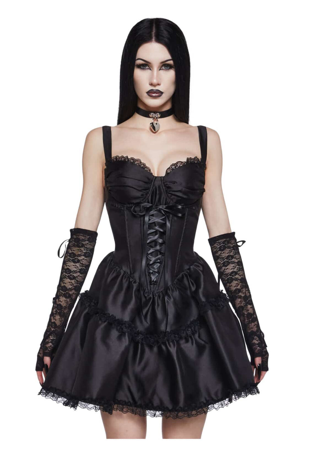 Vestido morticia summer 🖤