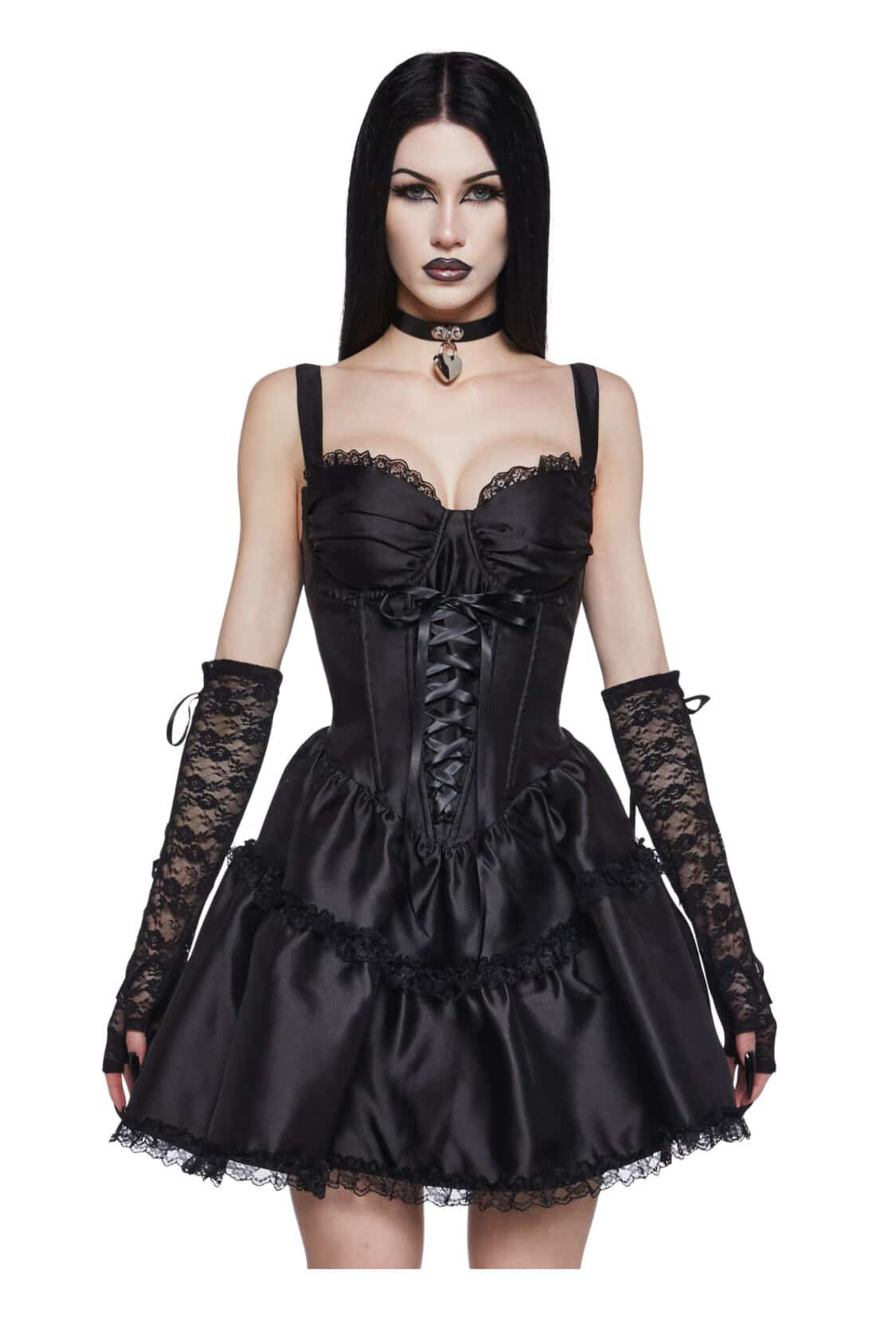 Vestido morticia summer 🖤