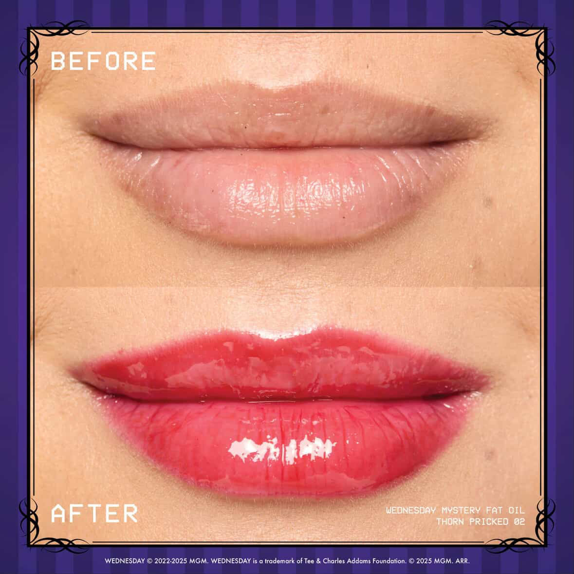 Labial lip oil nix Wednesday