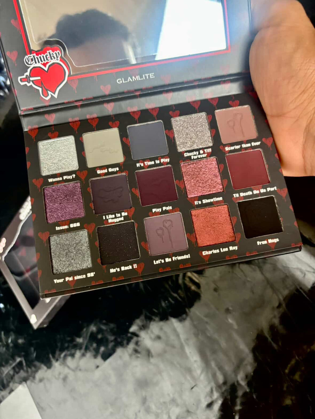Paleta crazy in love Chucky glamlite