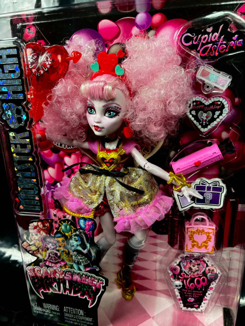 Muñeca Monster High- CUPIDO ASTERIA 🪉💘