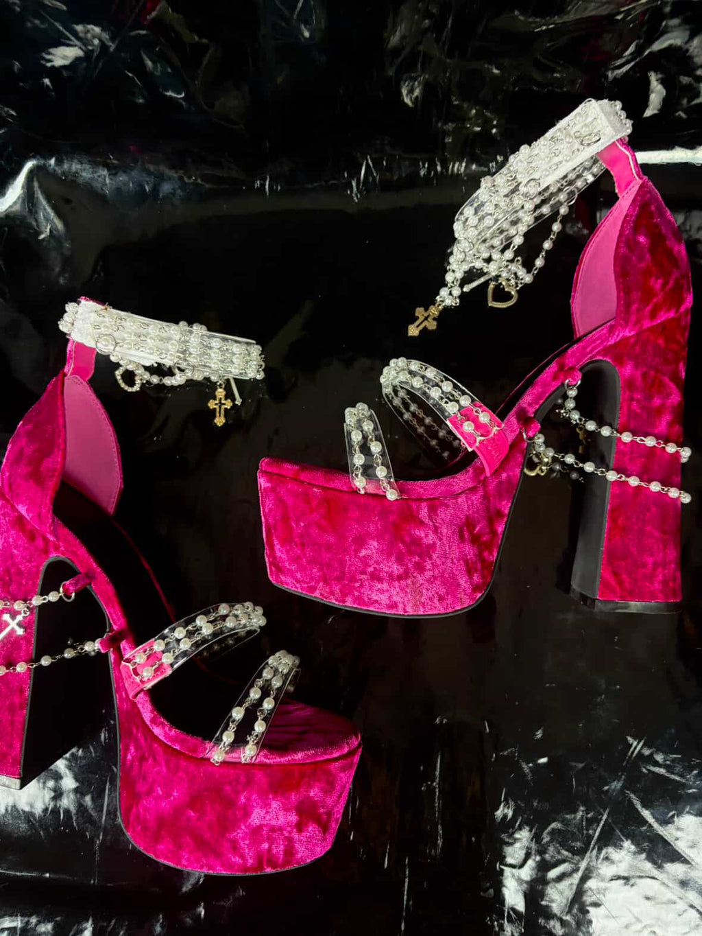 Zapatos  Coquette Royalty 🎀 Magenta 💕