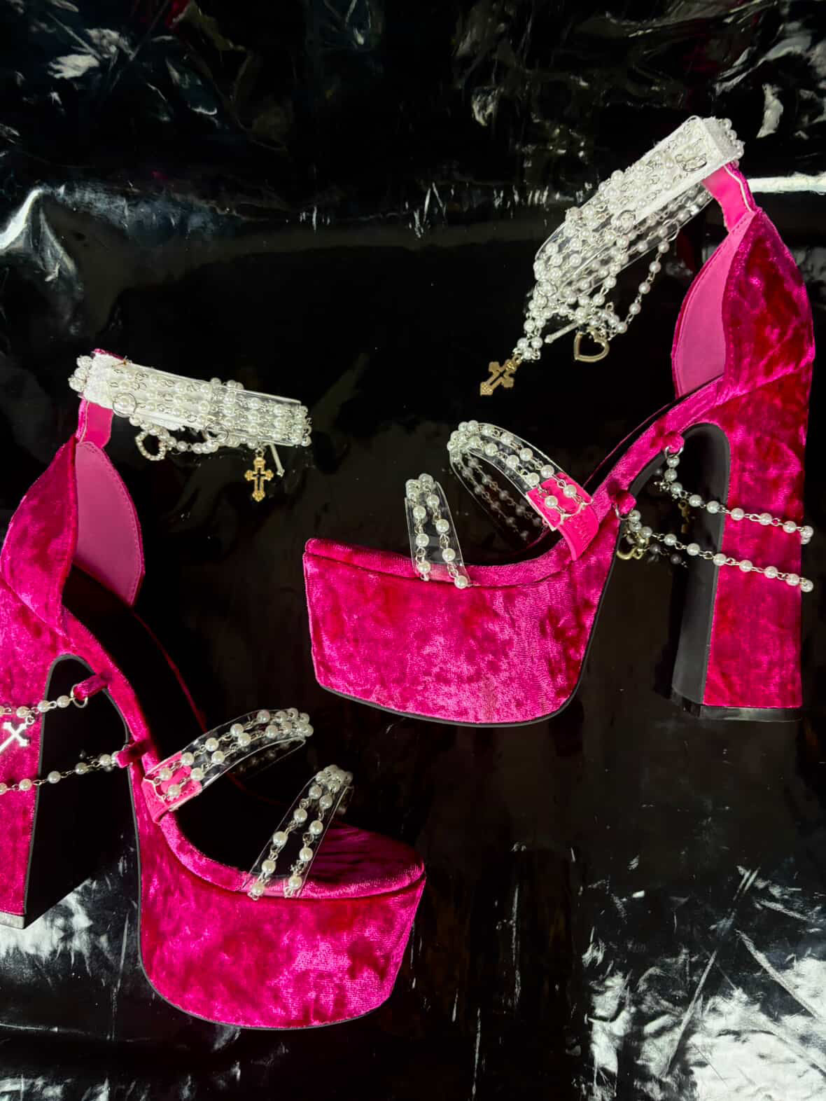 Zapatos  Coquette Royalty 🎀 Magenta 💕