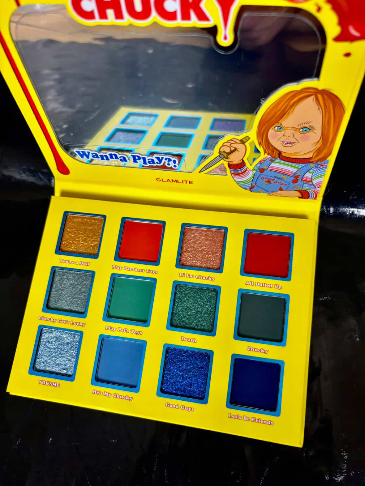 Paleta Chucky good guys glamlite