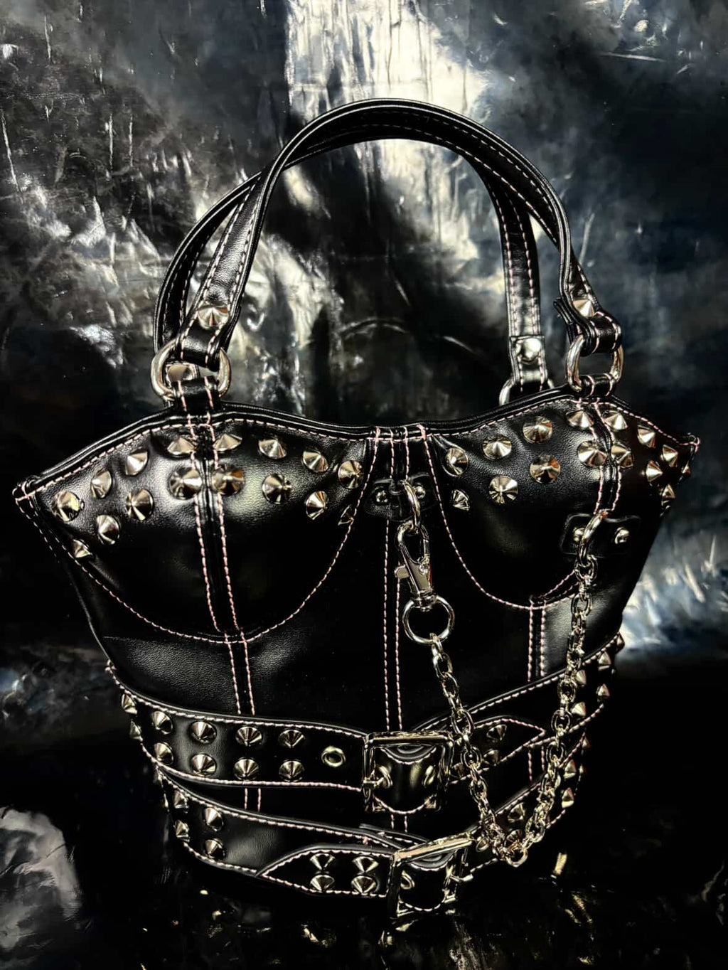 Cartera corset bag Classic black