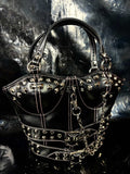 Cartera corset bag Classic black