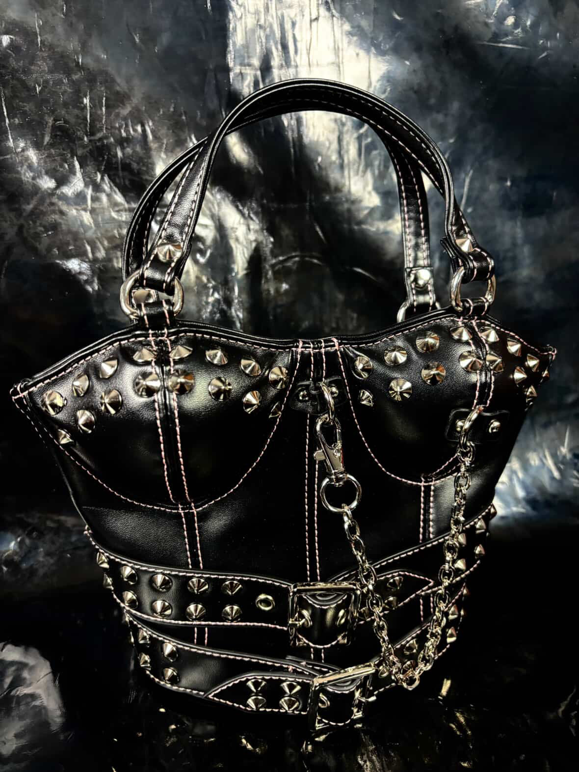 Cartera corset bag Classic black