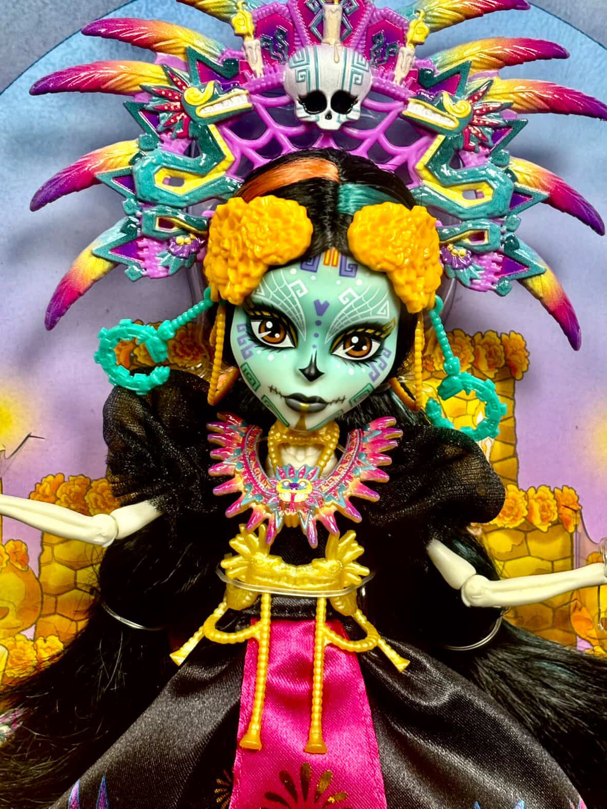 Muñeca monster high skeletal calaveras