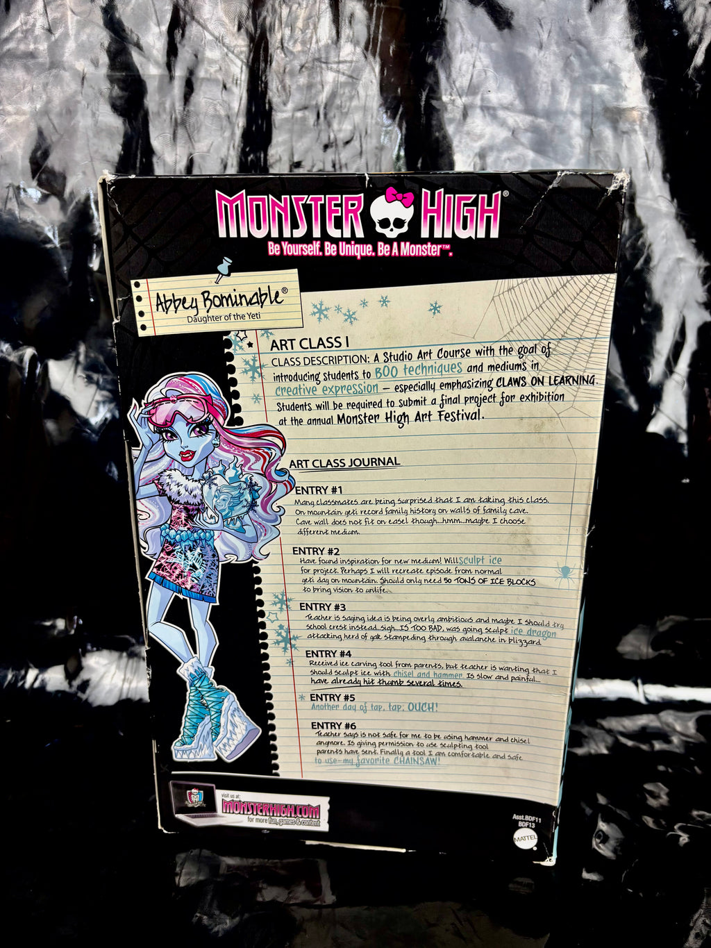 Abbey  bominable - art class g1 ❄️🎨