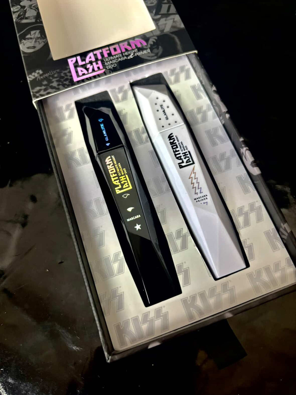 Máscara dúo kiss x glamlite