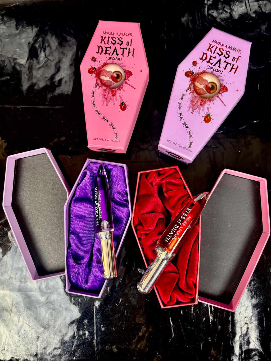 LIP OIL MAKE UP A MURDER 🕸️🩸