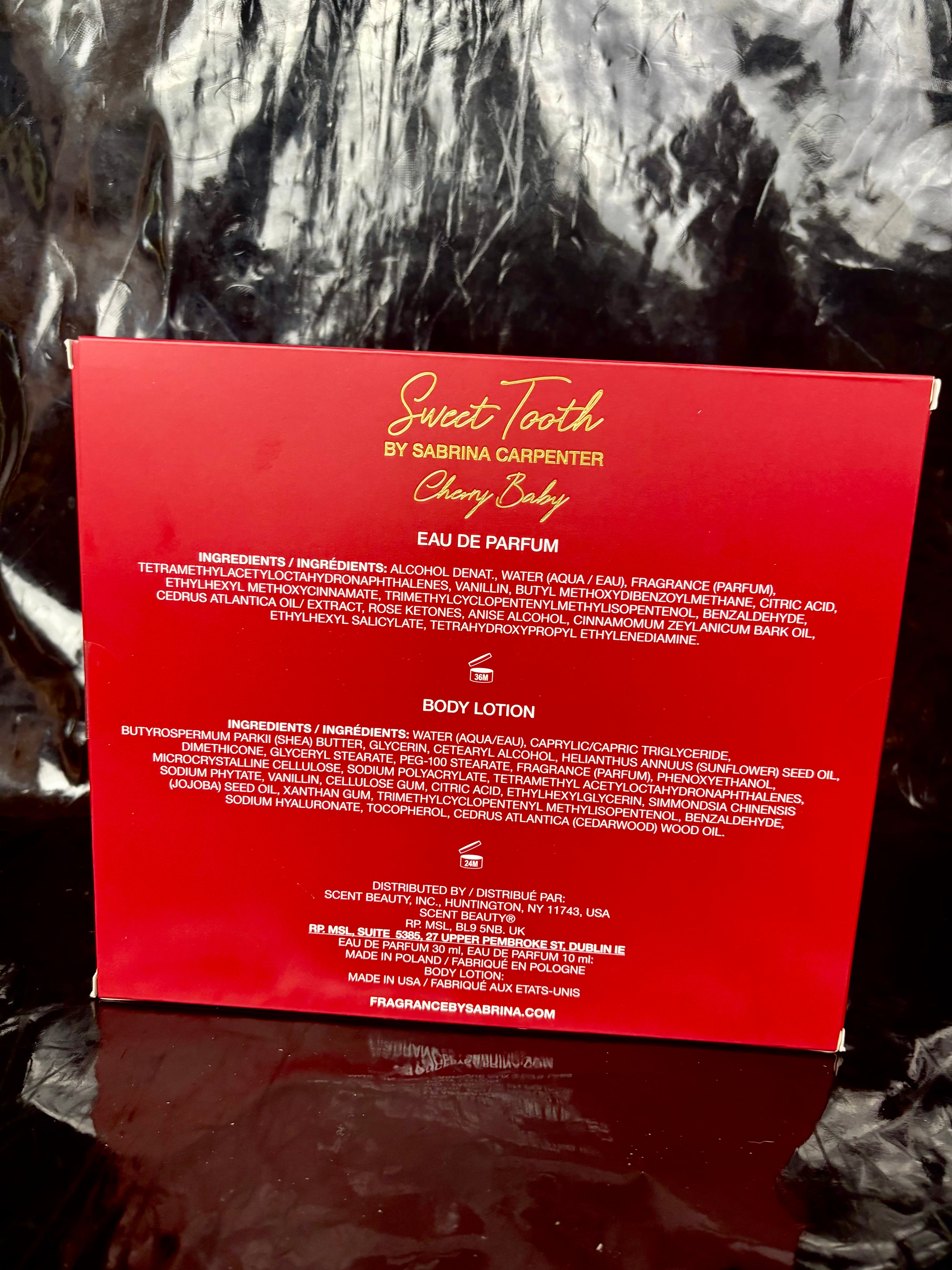 Pack Cherry baby 🍒 Sabrina carpenter!