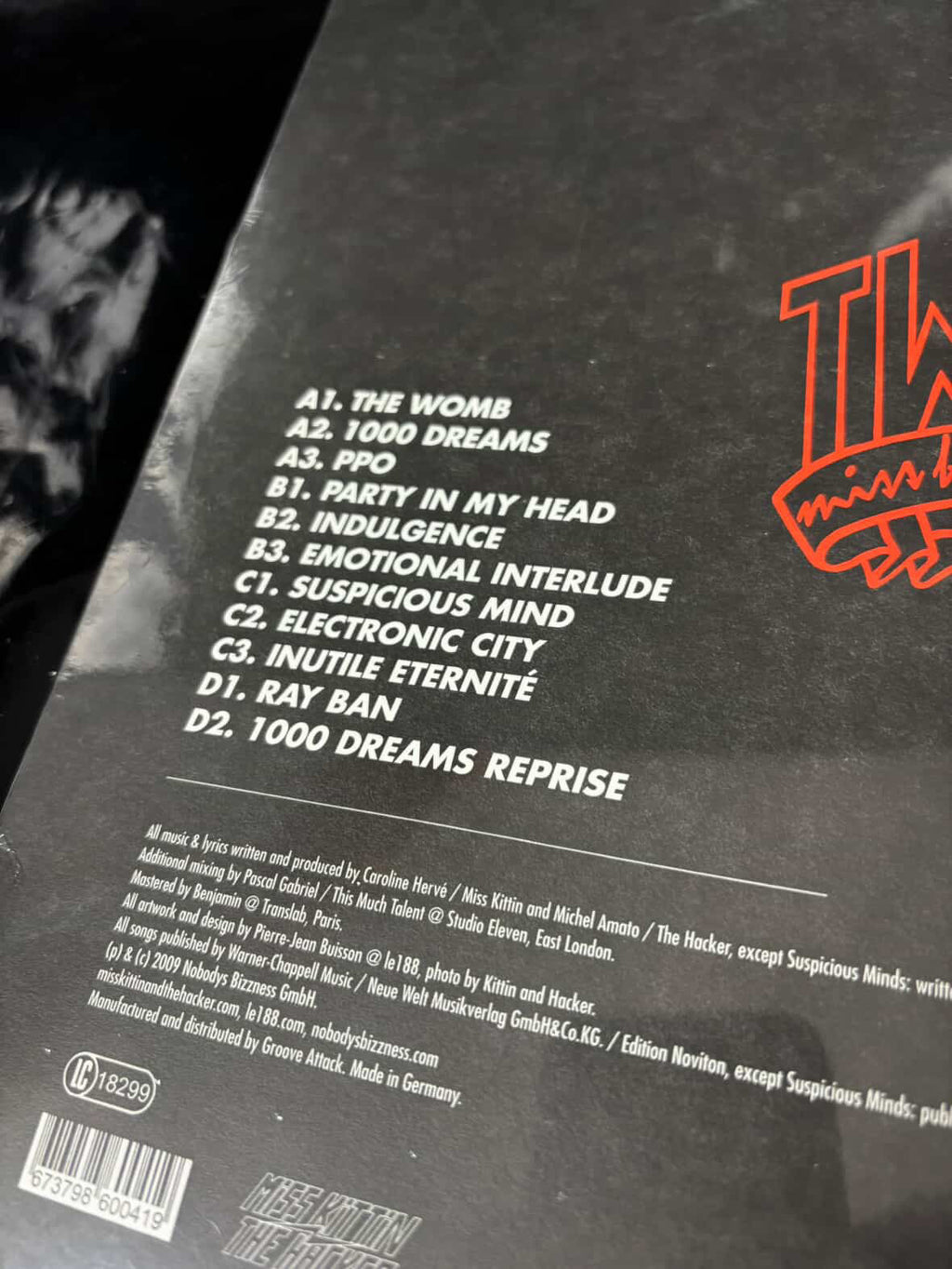 Vinilo Miss kitten & the hacker -two