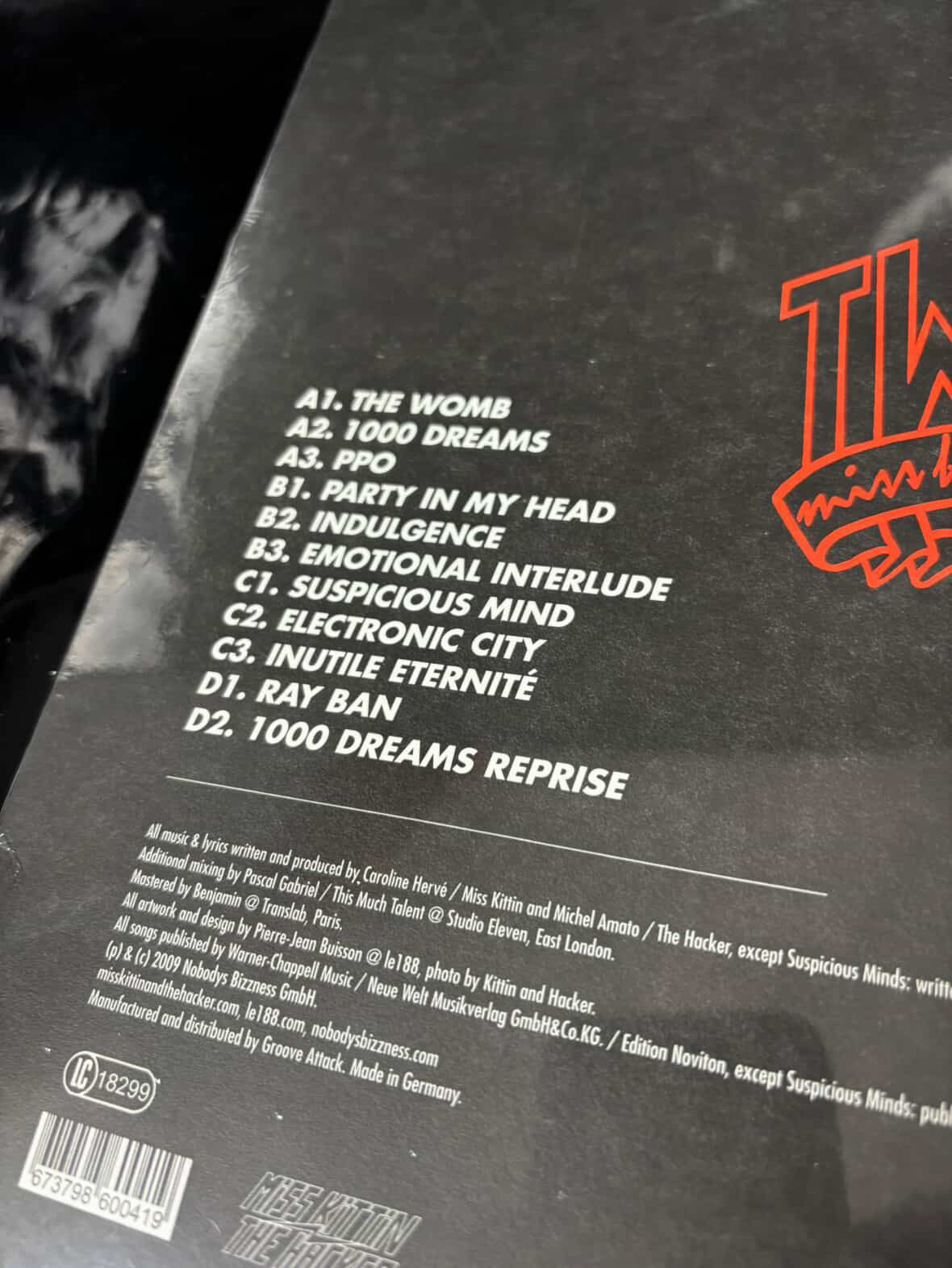 Vinilo Miss kitten & the hacker -two