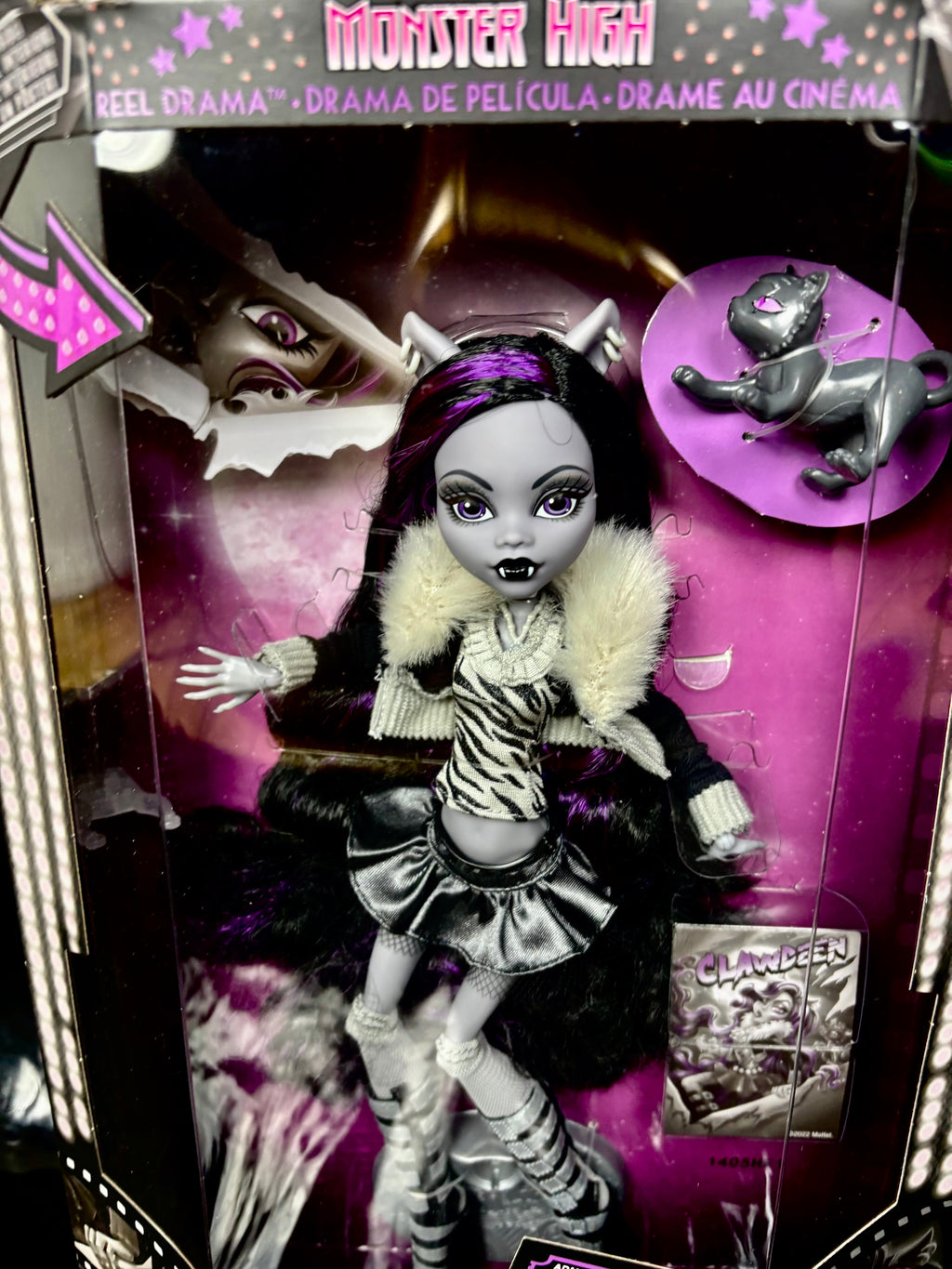 Muñeca CLAWDEEN WOLF 🖤💜