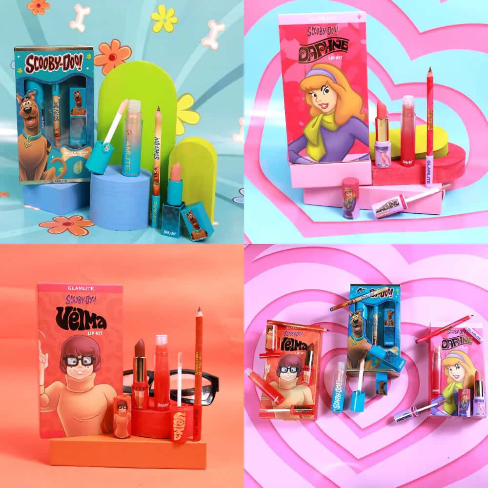 Pack lip kit scooby doo x glamlite