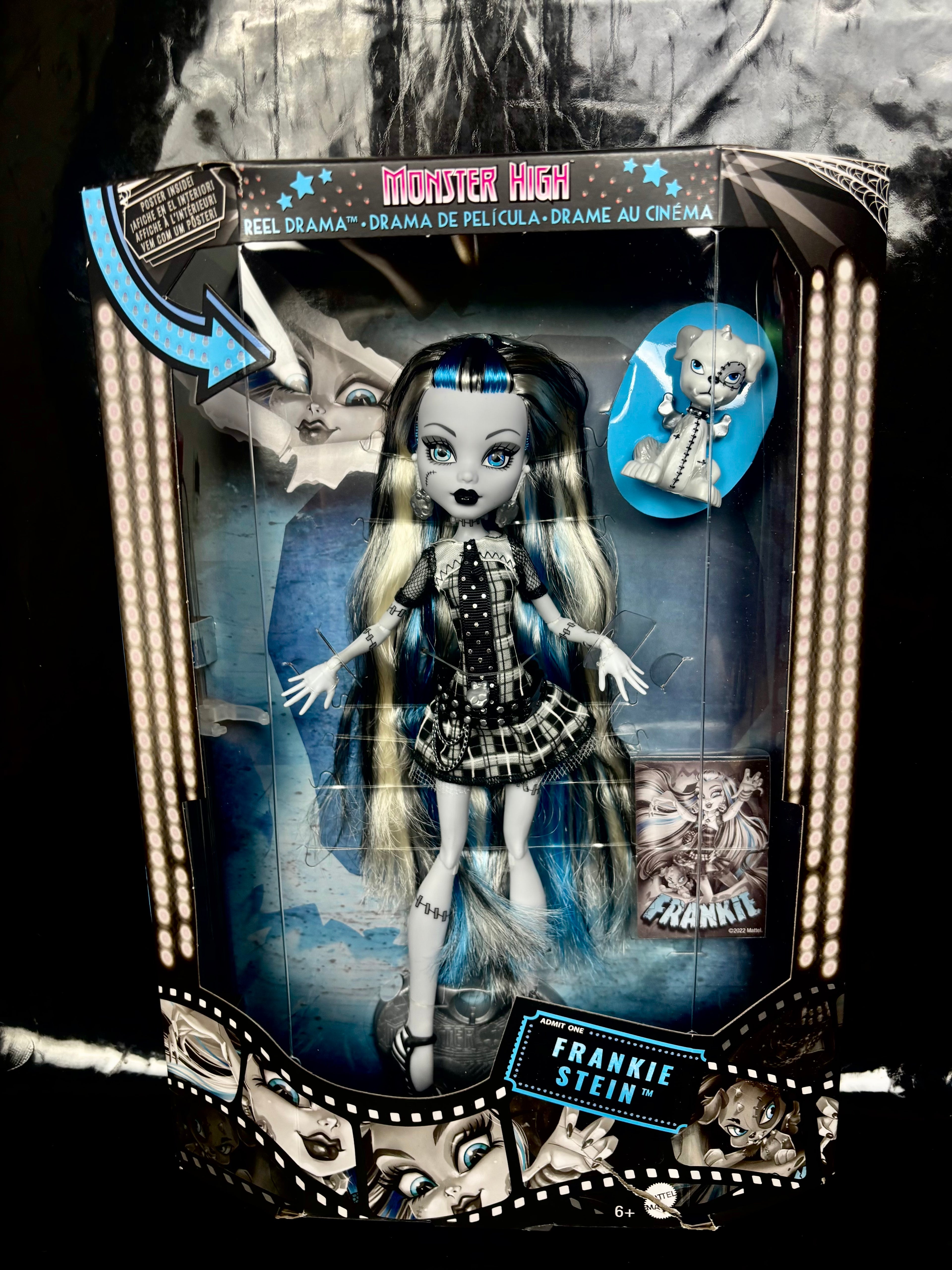 Muñeca FRANKIE STEIN 🖤💙