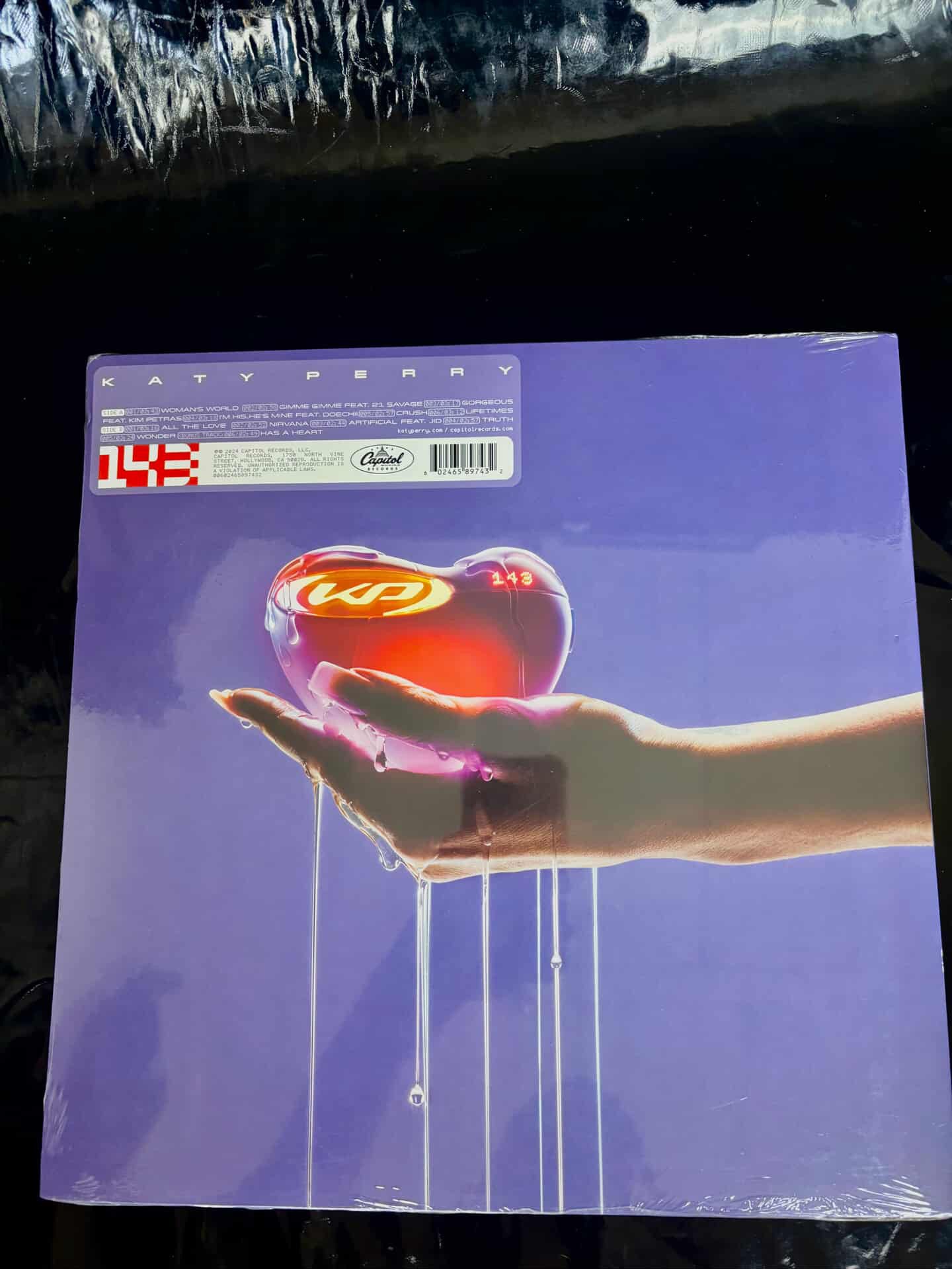 Vinilo Katy Perry red 143