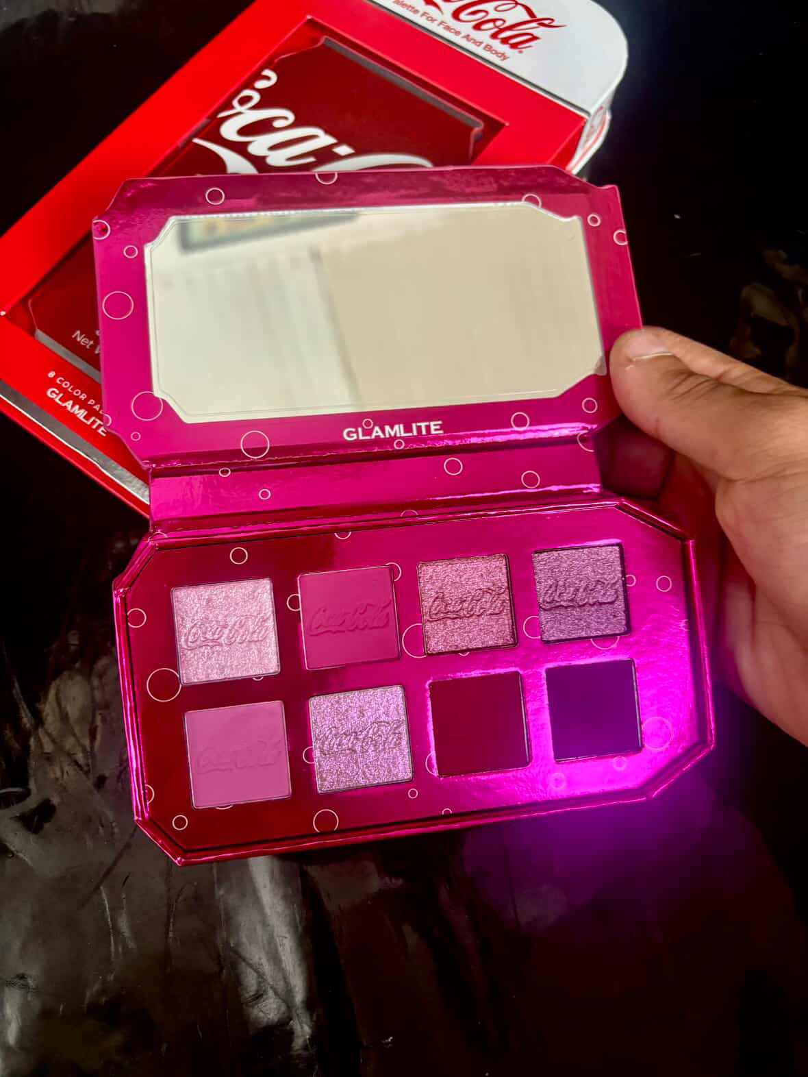 Paleta Coca-Cola glamlite