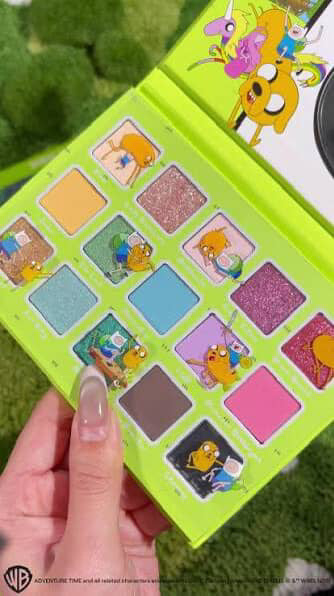 Paleta adventure time sheglam