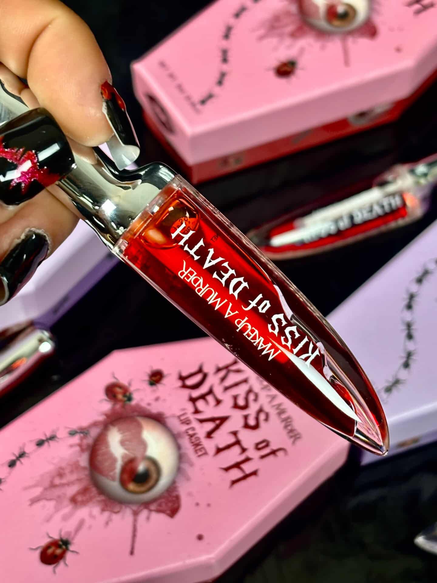 LIP OIL MAKE UP A MURDER 🕸️🩸