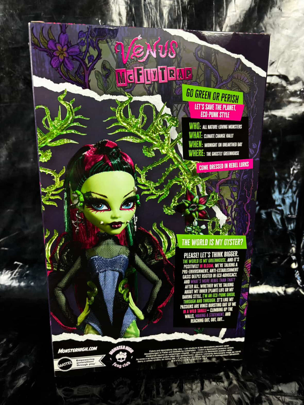 Muñeca Monster High- VENUS MCFLYTRAP 💚🐍